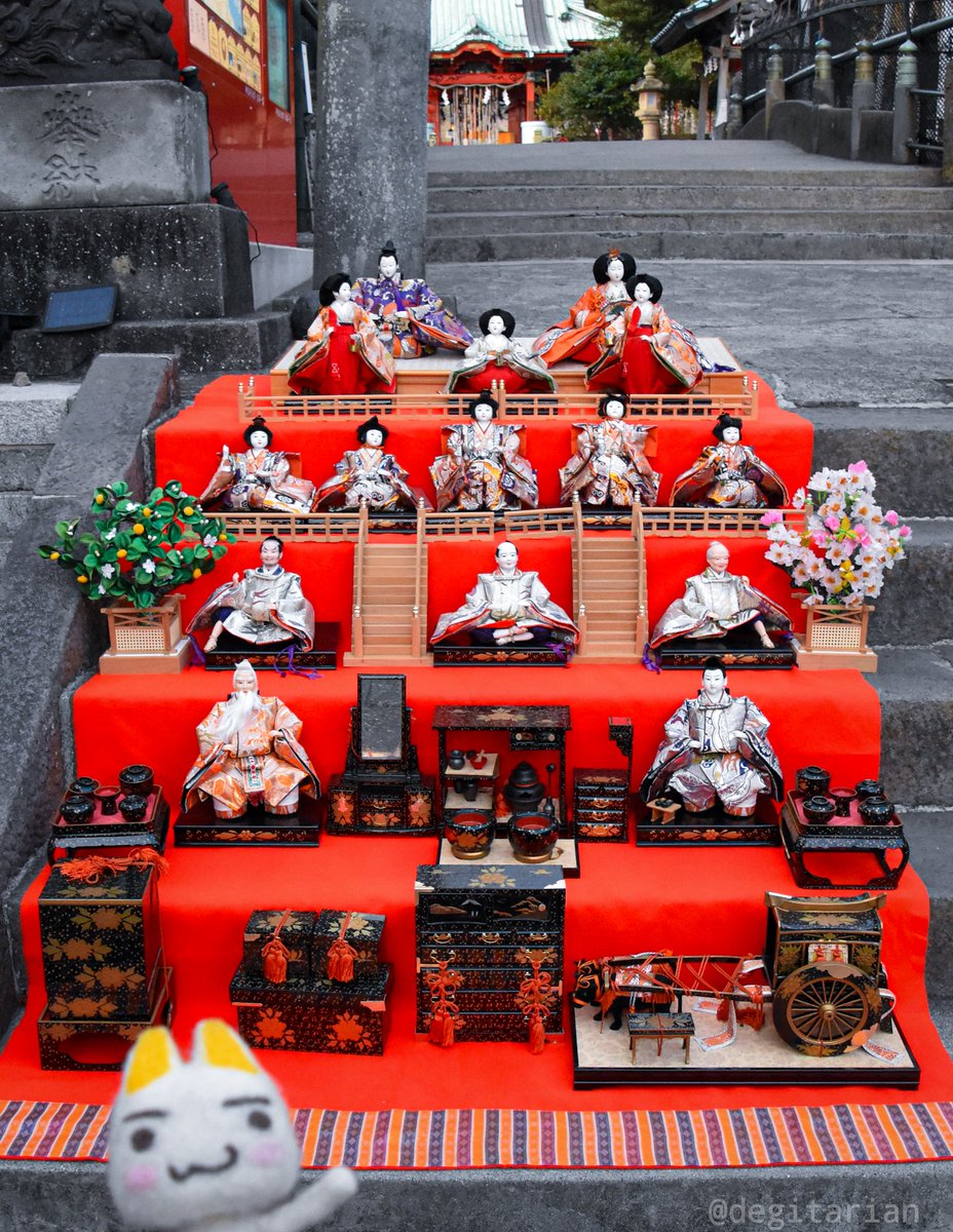degitarian's tweet image. ひな祭りあれこれ