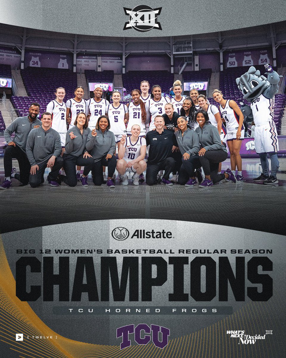 Alejandro Martinez Plasencia (@3alemar) on Twitter photo Congrats to <a href="/tcuwbb/">TCU Women’s Basketball</a>, <a href="/GoFrogsMC/">Mark Campbell</a>, <a href="/GoFrogsXL/">Xavi Lopez</a>, staff and players for the first time ever... BIG 12 CHAMPIONS!!! Congrats to <a href="/tcuwbb/">TCU Women’s Basketball</a>, <a href="/GoFrogsMC/">Mark Campbell</a>, <a href="/GoFrogsXL/">Xavi Lopez</a>, staff and players for the first time ever... BIG 12 CHAMPIONS!!!