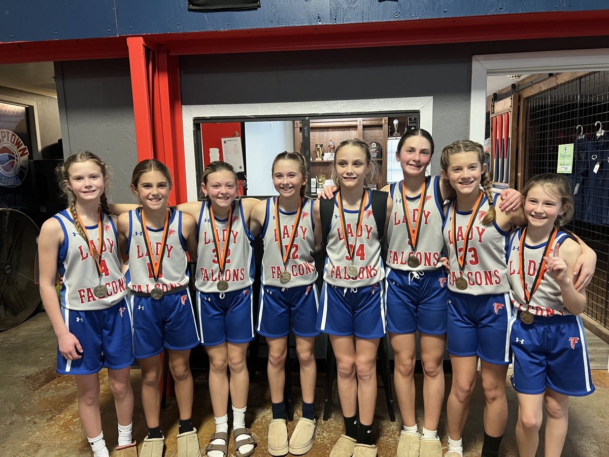 2025 SGLR Classic 
6th Grade Girls Champions
Lady Falcons
