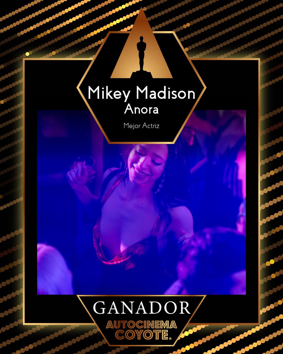 Vamos en la recta final 🫣🎬 estos son los ganadores de #Oscars2025