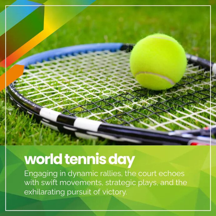 SweetuAbarna's tweet image. Happy #WorldTennisDay!  

From thrilling rallies to iconic matches, tennis unites fans and players worldwide. 

Pick up a racket, hit the court, and celebrate the sport that brings us all together!  

#TennisLove #GameSetMatch #TennisParadise