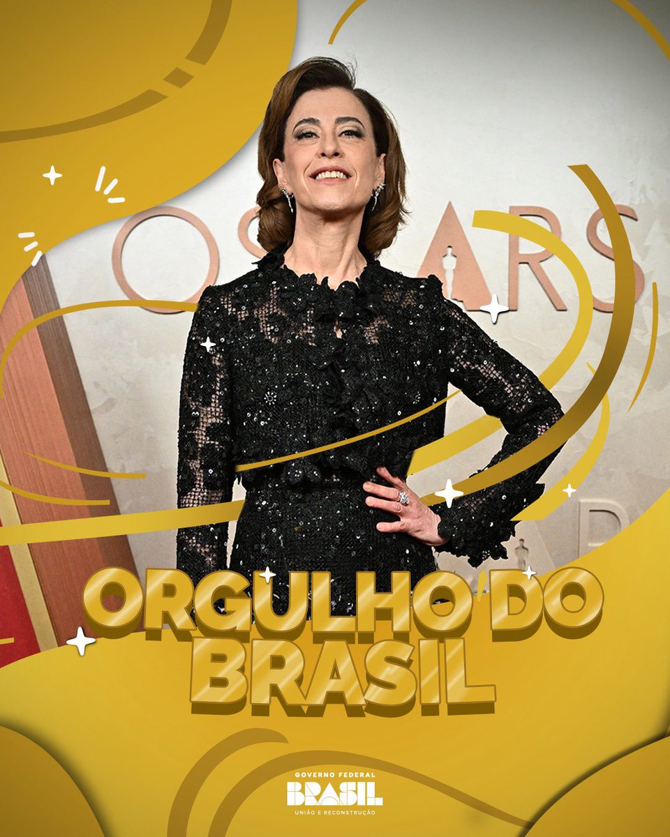 Lula (@lulaoficial) on Twitter photo Querida Fernanda, você honrou o Brasil com sua brilhante atuação em Ainda Estou Aqui e encantou o mundo todo vivendo a grande Eunice Paiva. Receba um abraço e um beijo carinhoso meu e da <a href="/JanjaLula/">Janja Lula Silva</a>. Querida Fernanda, você honrou o Brasil com sua brilhante atuação em Ainda Estou Aqui e encantou o mundo todo vivendo a grande Eunice Paiva. Receba um abraço e um beijo carinhoso meu e da <a href="/JanjaLula/">Janja Lula Silva</a>.