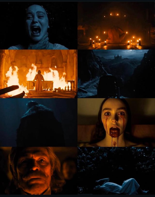 levmauc's tweet photo. NOSFERATU no ha conseguido ganar ningún Oscar, pero la belleza de la fotografía de Jarin Blaschke es: ❤️

#Oscars2025 https://t.co/Gc9IGEHx06