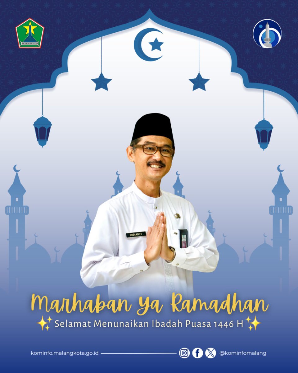 Hai, Nawak Kominfo! 🙌

Kami segenap keluarga besar Dinas Komunikasi dan Informatika Kota Malang mengucapkan selamat menyambut Bulan Suci Ramadhan 1446 H. 

Semoga menjadi bulan yang penuh berkah, aamiin 🤲

#NawakKominfo #NawakNgalam 
#DiskominfoKotaMalang  #Ramadhan