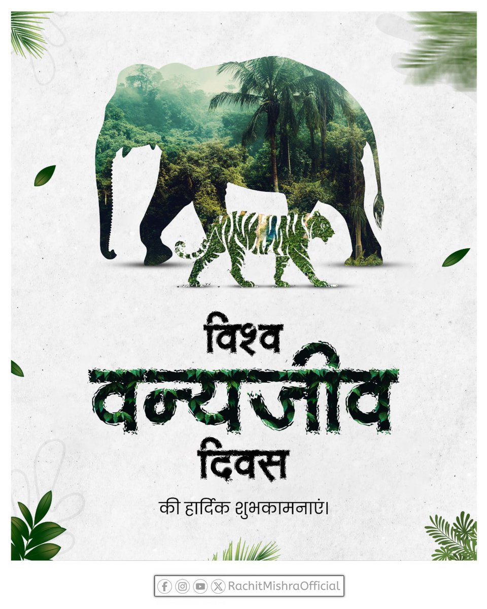 Their home, our responsibility! Join hands to protect the world's most vulnerable species &amp; ecosystems on #WorldWildlifeDay2025