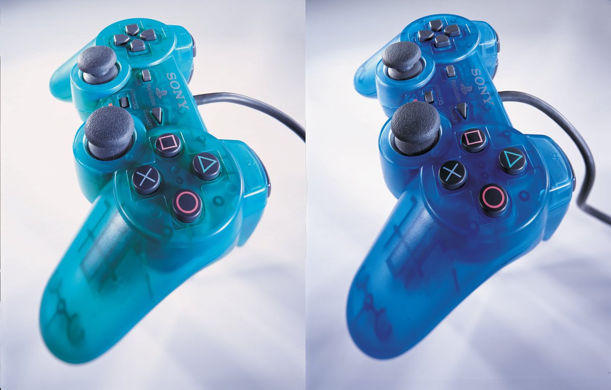 1998 SCPH-1200 in Emerald and Island Blue