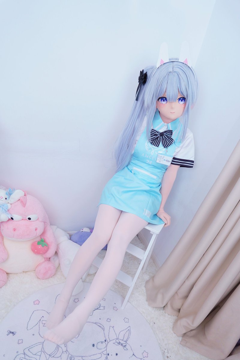 今日份的兔叽❤️ʚ₍ ᐢ. ̫ .ᐢ ₎ɞ˚
📷：<a href="/YiZhiXiaoMuTou/">一只小木头哒(5000fo福利版</a> 
#kigurumi #月雪ミヤコ 
#白タイツ #BlueArhcive