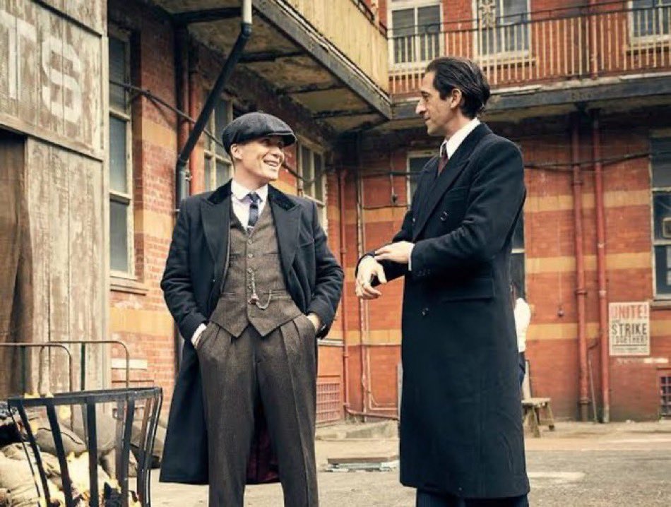 Cillian Murphy dándole  el Oscar a Adrien Brody fue algo bellísimo para todos los fans de Peaky Blinders