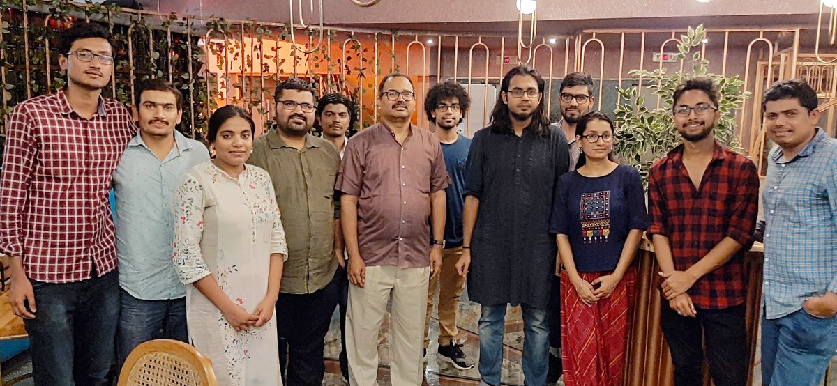 PRATIM KUMAR DAS (@pratimkumar11) on Twitter photo Extremely delighted to share that I have successfully defended my PhD thesis. It's been an amazing journey. Grateful to my supervisor Prof. Srinivas Hotha for his guidance and encouragement. Thanks to my lab members for their continuous support. <a href="/IISERPune/">IISER Pune</a> <a href="/srinivas_hotha/">Srinivas Hotha</a> Extremely delighted to share that I have successfully defended my PhD thesis. It's been an amazing journey. Grateful to my supervisor Prof. Srinivas Hotha for his guidance and encouragement. Thanks to my lab members for their continuous support. <a href="/IISERPune/">IISER Pune</a> <a href="/srinivas_hotha/">Srinivas Hotha</a>