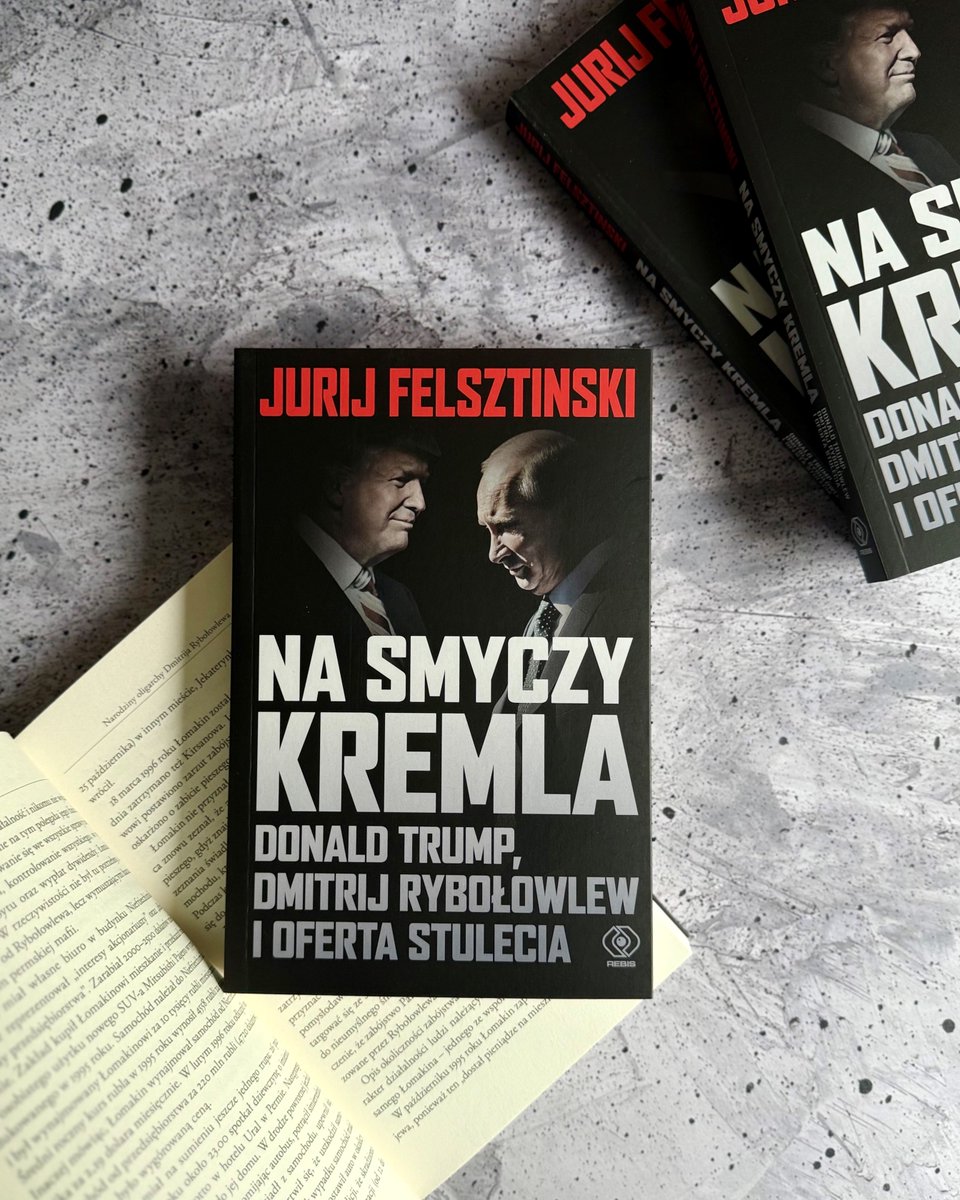 Dom Wydawniczy REBIS (@dw_rebis) on Twitter photo Czy Donald Trump był tajnym współpracownikiem KGB?
Korupcja, wielki biznes, intrygi rosyjskich służb i podejrzane transakcje na globalną skalę – Jurij Felsztinski (<a href="/FelshtinskyPL/">Felsztinski w Polsce</a>) ujawnia mroczne kulisy światowej polityki i handlu dziełami sztuki. Ta książka otwiera oczy! Czy Donald Trump był tajnym współpracownikiem KGB?
Korupcja, wielki biznes, intrygi rosyjskich służb i podejrzane transakcje na globalną skalę – Jurij Felsztinski (<a href="/FelshtinskyPL/">Felsztinski w Polsce</a>) ujawnia mroczne kulisy światowej polityki i handlu dziełami sztuki. Ta książka otwiera oczy!