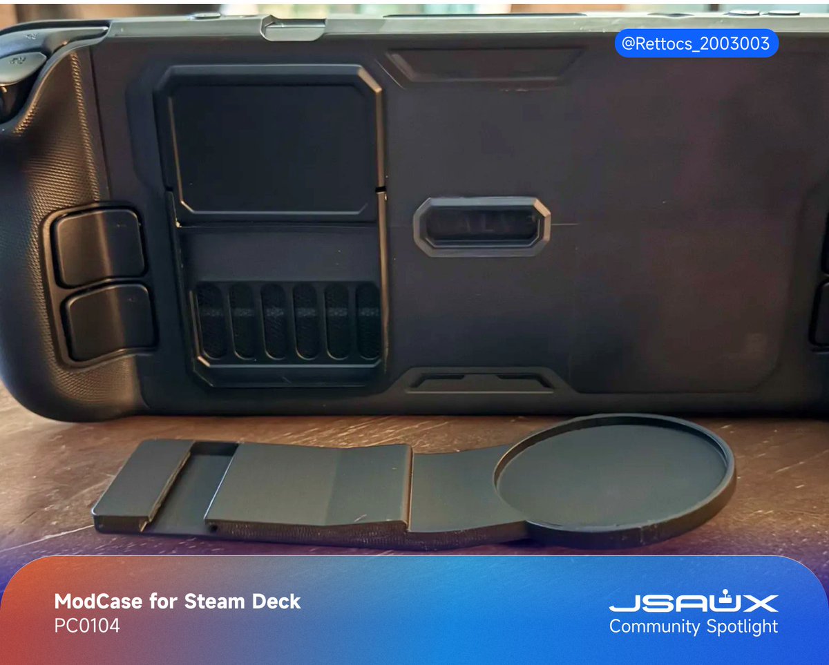 jsauxofficial's tweet photo. 🧠 Stuck in a level, need guides?
⏬ Check out the community mods by Rettocs_2003033, walkthrough on the top, gaming down below.

#SteamDeck #JSAUX #ModCase #3Dprint #DIY #Gaming #PCGaming #ConsoleGaming #Guides #3Dprinting #SteamDeckMods #3DPrintedMods #ModdingCommunity https://t.co/Y4doezkReE