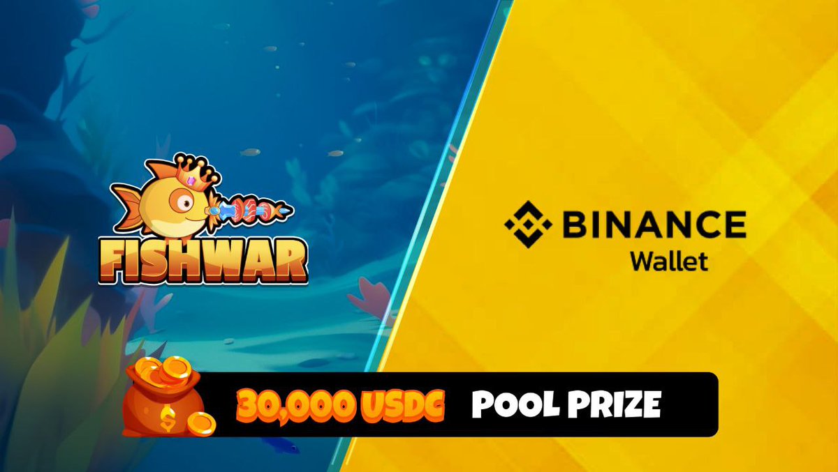 Fishwar.io (@fishwarofficial) on Twitter photo FishWar x Binance Wallet: $30,000 USDC Airdrop!
Get ready, FishWarriors! FishWar x Binance Wallet airdrop now live on Binance Wallet! <a href="/BinanceWallet/">Binance Wallet</a>
🗓 Duration: 10:00 am, March 3rd – 10:00 am, Mar 10th (UTC)
- 10,000 winners!
- Free to join! Just complete all social & FishWar x Binance Wallet: $30,000 USDC Airdrop!
Get ready, FishWarriors! FishWar x Binance Wallet airdrop now live on Binance Wallet! <a href="/BinanceWallet/">Binance Wallet</a>
🗓 Duration: 10:00 am, March 3rd – 10:00 am, Mar 10th (UTC)
- 10,000 winners!
- Free to join! Just complete all social &