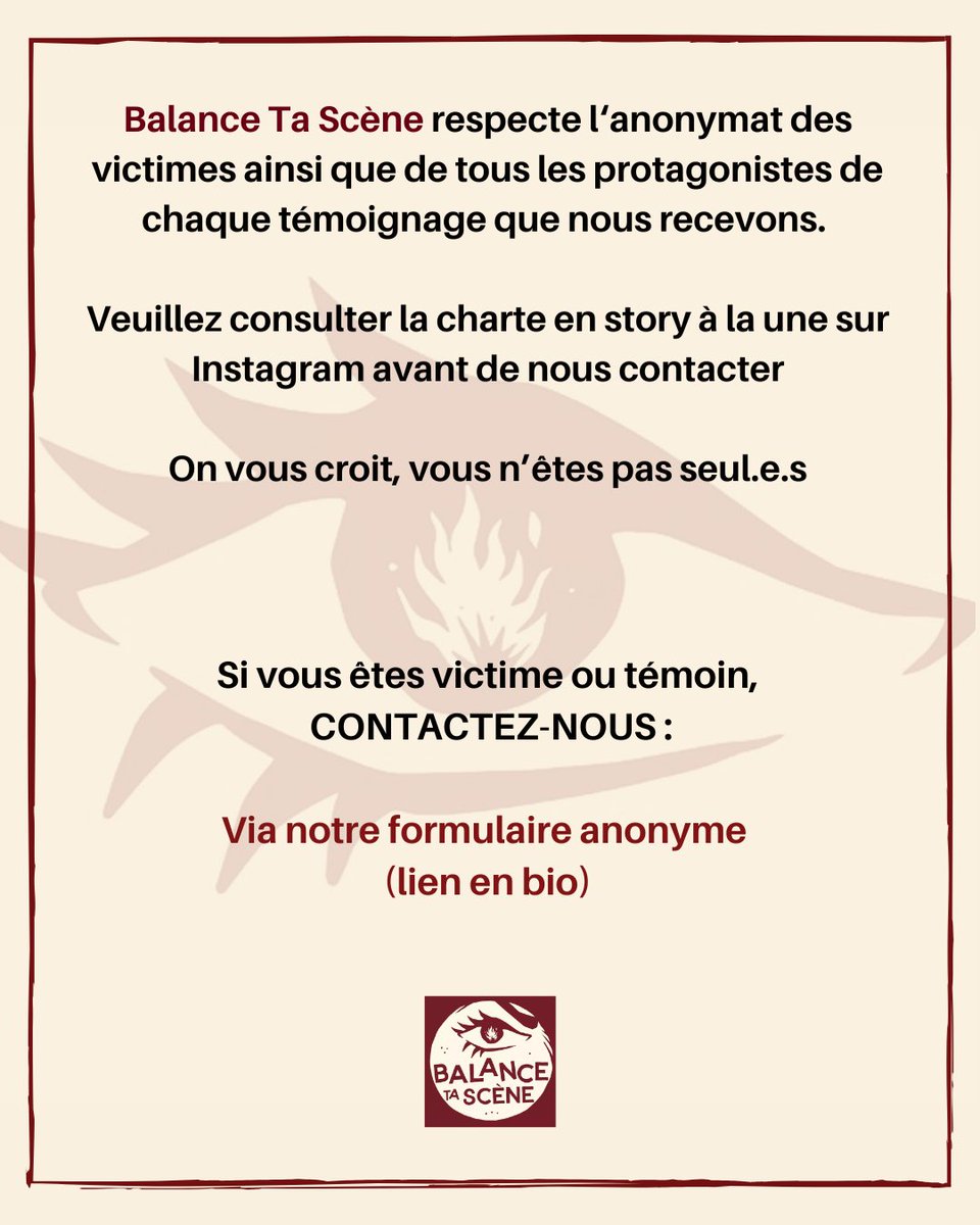 BalanceTaScene's tweet image. A diffuser autour de vous.
Si vous reconnaissez cette personne, vous pouvez nous contacter via notre formulaire anonyme en bio
On vous croit, vous n'êtes pas seul•es