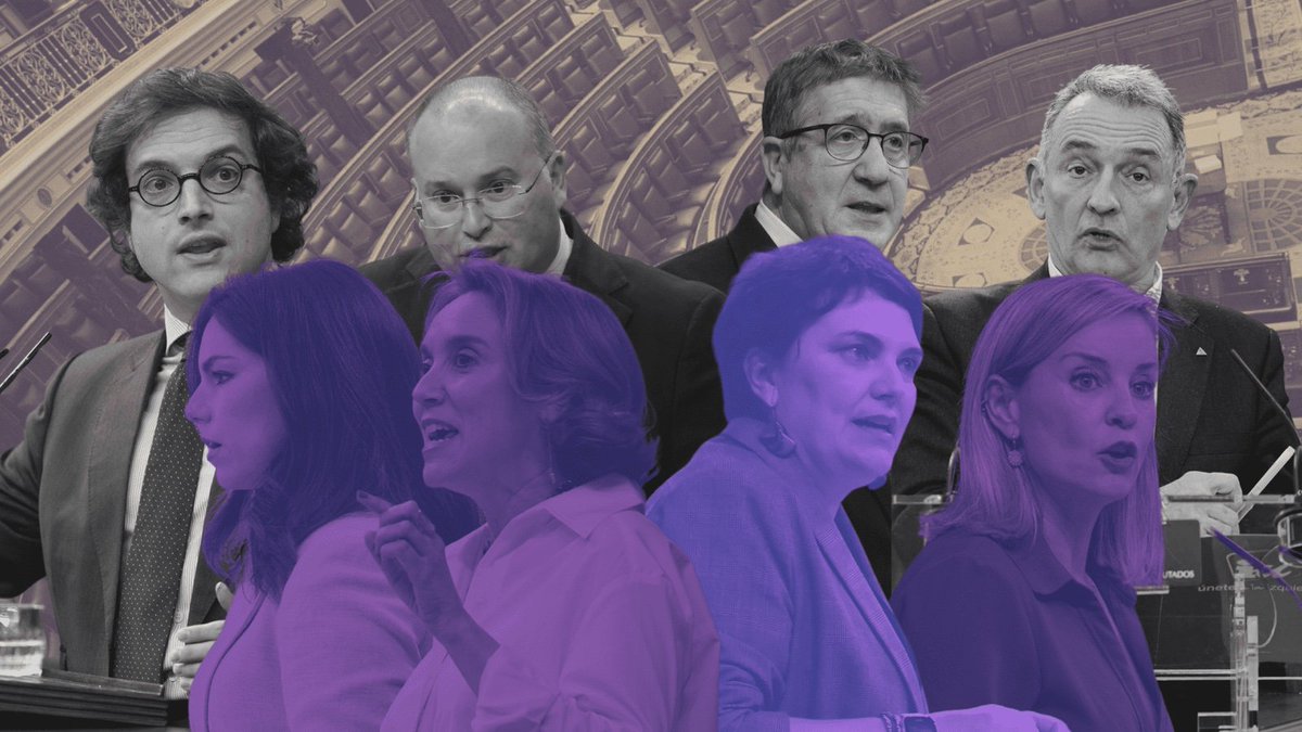 🟣#Especial8M de #DemoData | Con motivo de la semana del 8-M, presentamos un especial sobre la situación de las legisladoras en las Cortes: una serie de informaciones para medir las brechas de género existentes en el <a href="/Congreso_Es/">Congreso</a> y el <a href="/Senadoesp/">Senado de España</a>

➡️acortar.link/Z24T3C