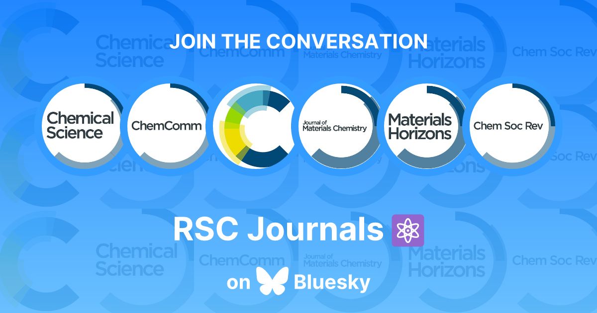 MolecularOmics's tweet image. @MolecularOmics and other @RoySocChem journals are now on Bluesky! 🦋
You can find us there at: bsky.app/profile/molecu…
You can also find us on LinkedIn at: linkedin.com/showcase/rscch…