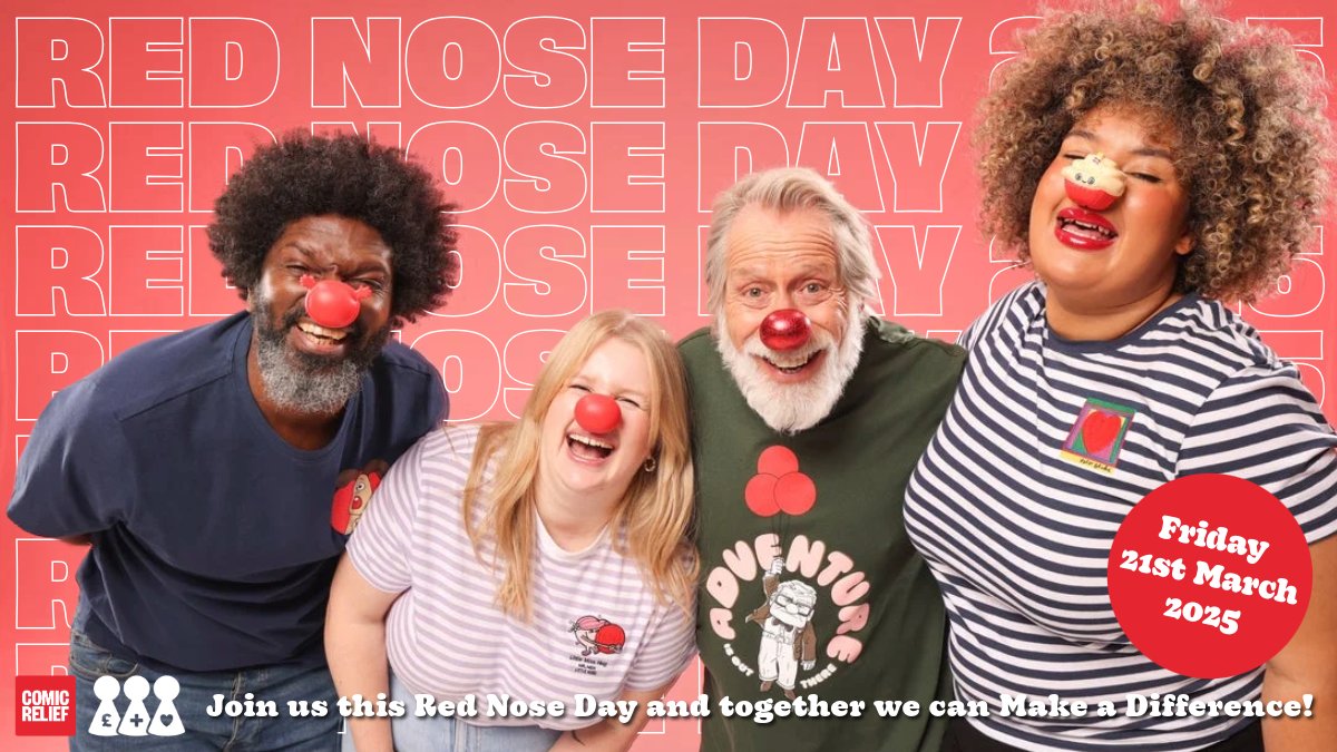 Schools Advisory Service (@schoolsadvisory) on Twitter photo It’s Red Nose Day, and this year <a href="/comicrelief/">Comic Relief</a> are celebrating their 40th birthday! 🎈❤️
For 40 years, they’ve been changing lives & tackling poverty. Let’s keep the laughter going & make a difference - every donation helps support those in need!
#RedNoseDay #MakeADifference It’s Red Nose Day, and this year <a href="/comicrelief/">Comic Relief</a> are celebrating their 40th birthday! 🎈❤️
For 40 years, they’ve been changing lives & tackling poverty. Let’s keep the laughter going & make a difference - every donation helps support those in need!
#RedNoseDay #MakeADifference