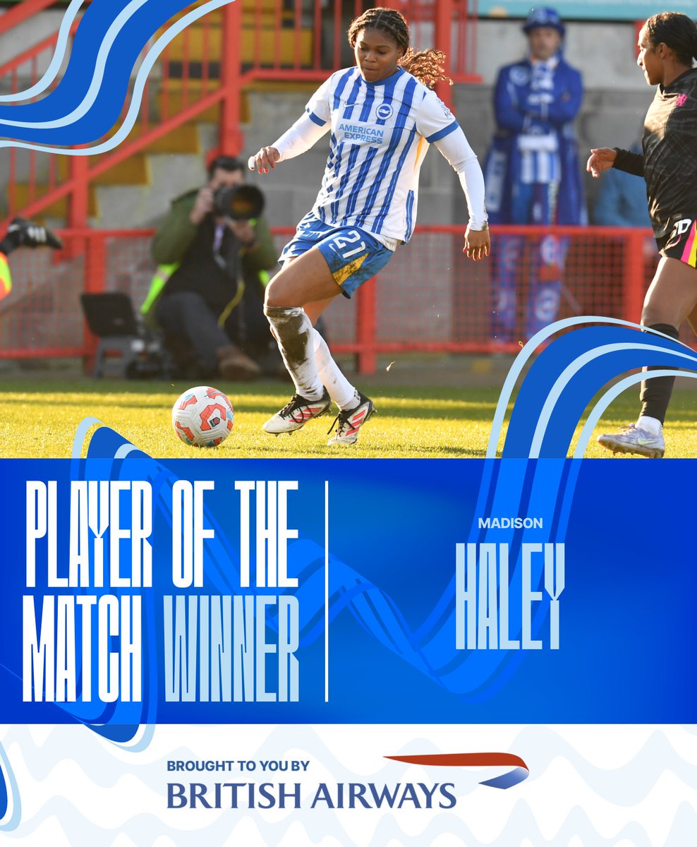 Who else? 🤩 Madison earns her first <a href="/British_Airways/">British Airways</a> POTM award! 🏆🙌