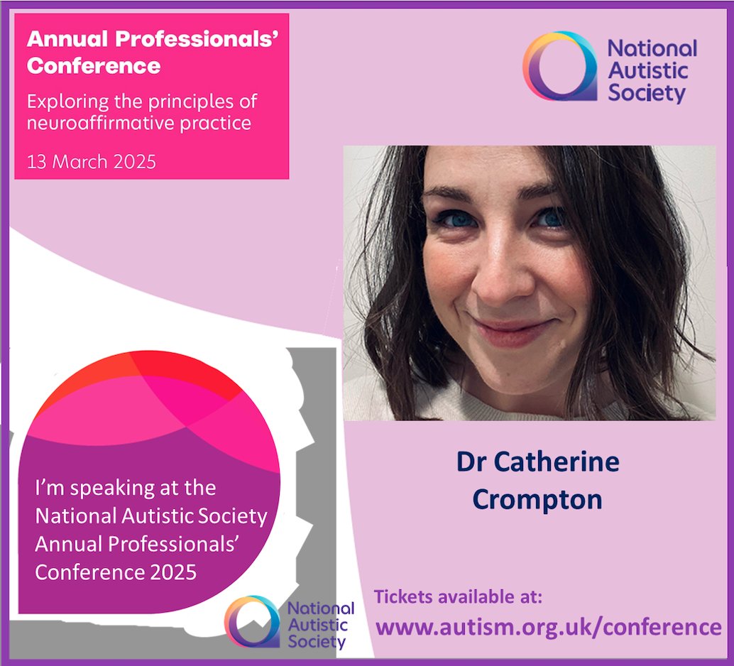 Looking forward to this next week! <a href="/Autism/">National Autistic Society</a>