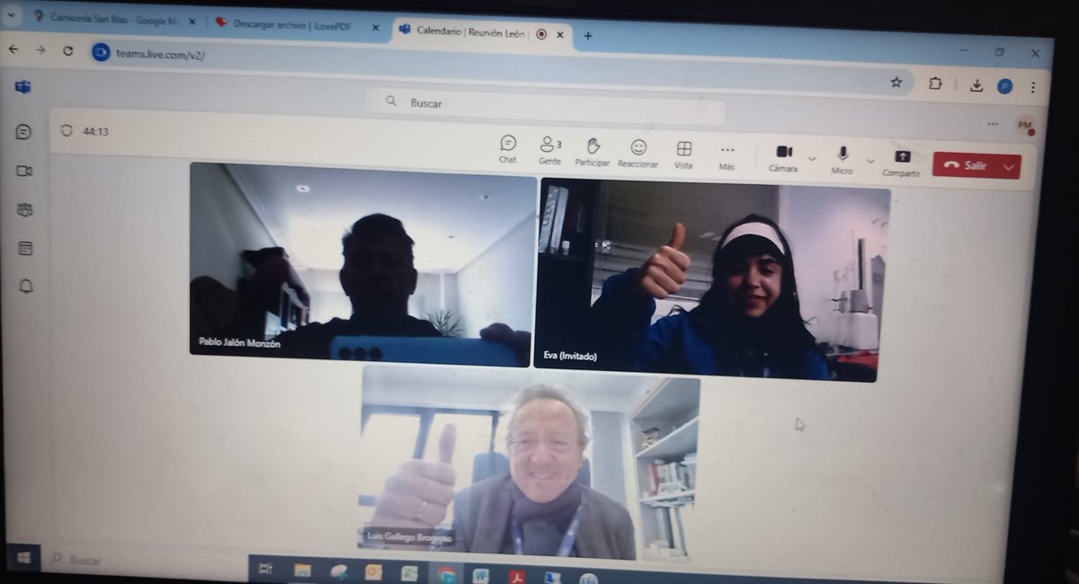 Reunión Comercial co Analiza Calidad León  para mejorar para nuestros clientes