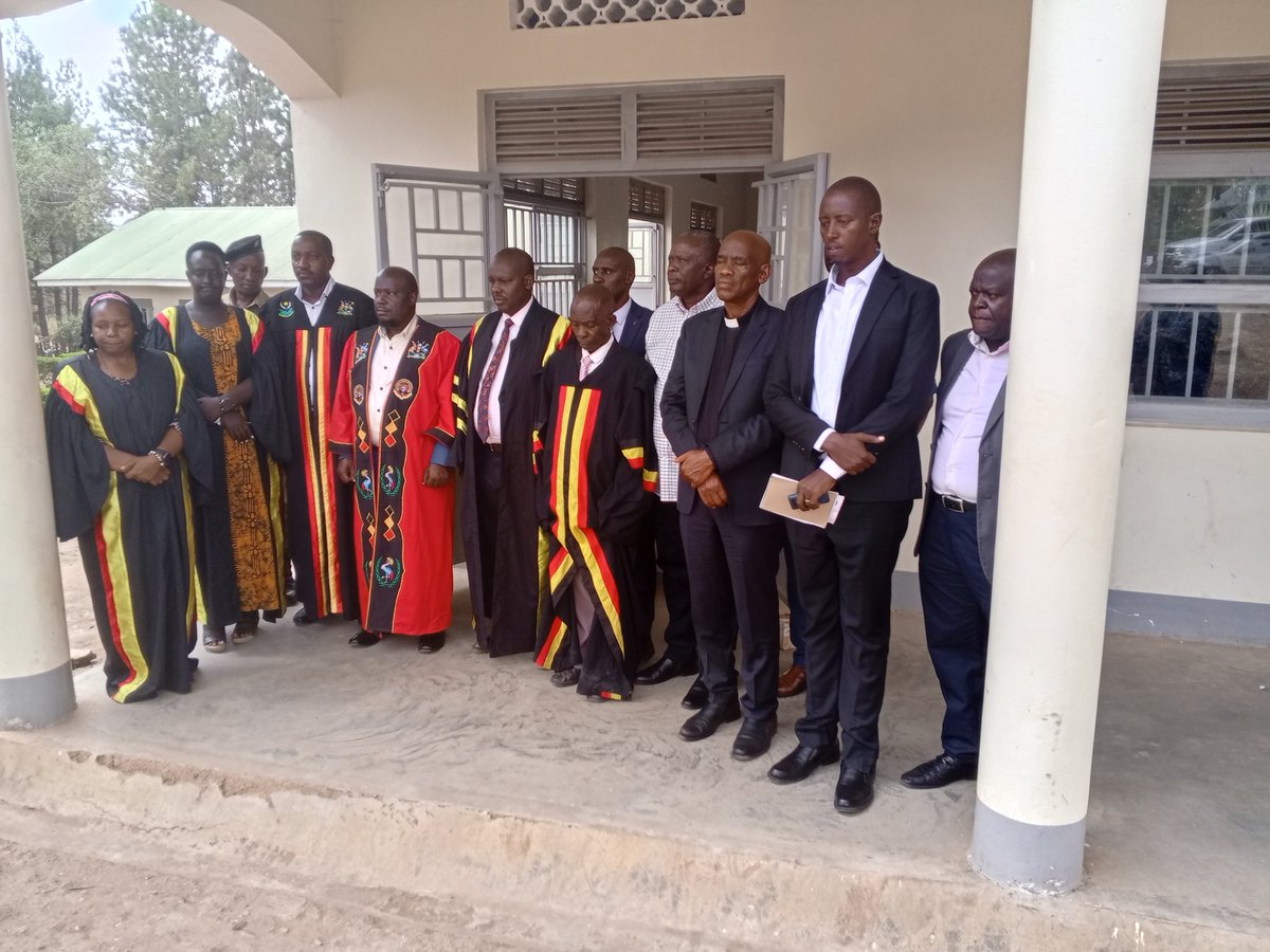 KazoDLG's tweet photo. The Kazo District Council convened a special session at Buremba Secondary School's main hall to pay their final respects to the late Hon.Mugume Caroline, the district lady councilor for Buremba Town Council.

Speakers from the neighboring districts also joined us! https://t.co/Uiy14oUqD1