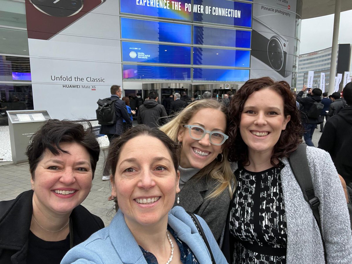 Excited to be back at #MWC25! Looking forward to meeting so many stakeholders doing amazing work and our sessions focused on digital inclusion for women and the usage gap