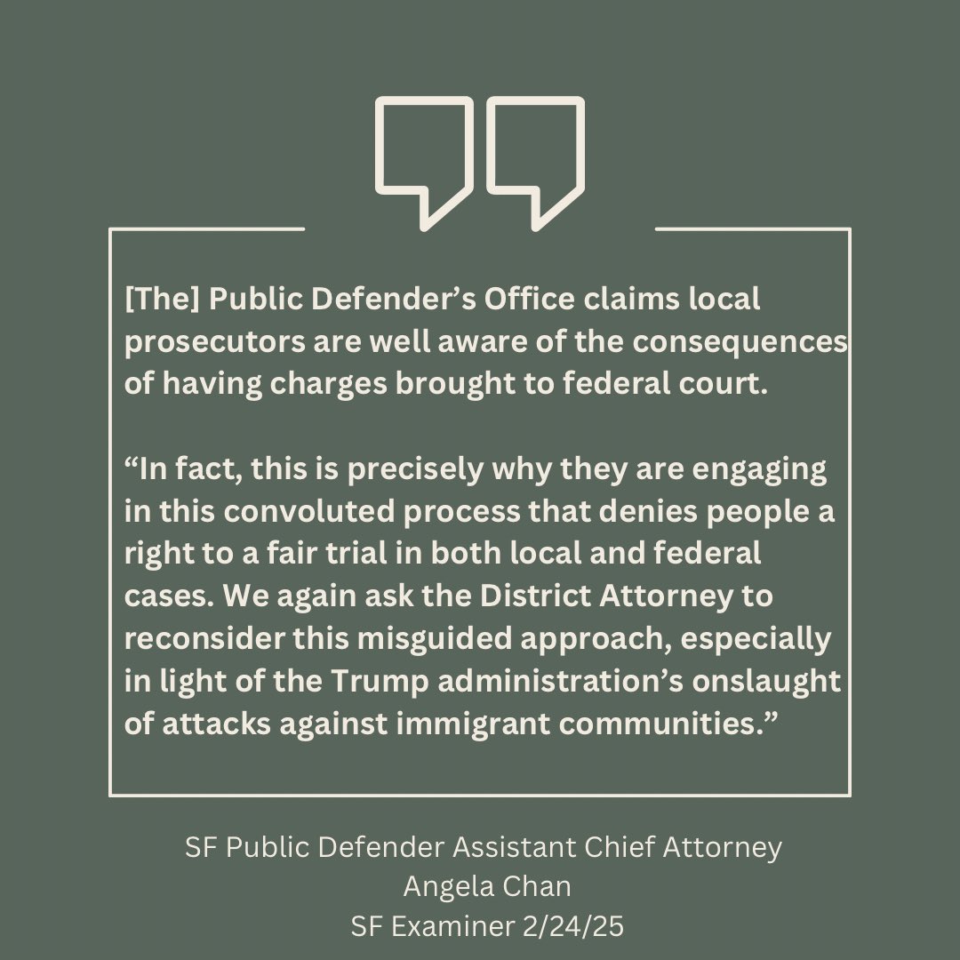 San Francisco Public Defender's Office tweet media
