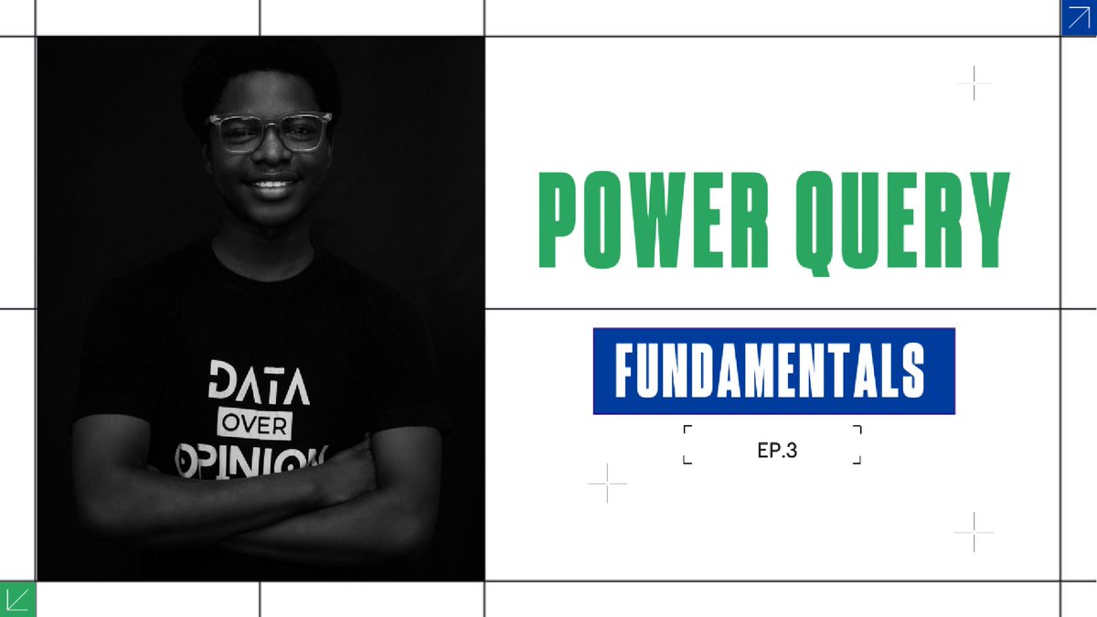MubarDauda's tweet image. NEW VIDEO OUT!!!

In this video, you will learn how to get data into Power Query from an Excel source and how to resolve common error in Power Query when extracting data from Excel Source

Power Query Fundamentals - (Ep 3): Get Data from Excel  youtu.be/49FW-d-LYrs
