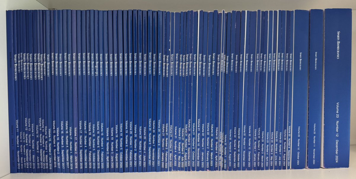 Daniel Fong (@dtpfong) on Twitter photo We have a lot of accepted papers so we are speeding up. In the past 11 years, we published 10 in each issue. In the latest volume, we published 40 each in issue 10 and 11, and 100 in issue 12. We hope to work towards immediate publication with article number. <a href="/sportsbiomechj/">Sports Biomechanics</a> We have a lot of accepted papers so we are speeding up. In the past 11 years, we published 10 in each issue. In the latest volume, we published 40 each in issue 10 and 11, and 100 in issue 12. We hope to work towards immediate publication with article number. <a href="/sportsbiomechj/">Sports Biomechanics</a>