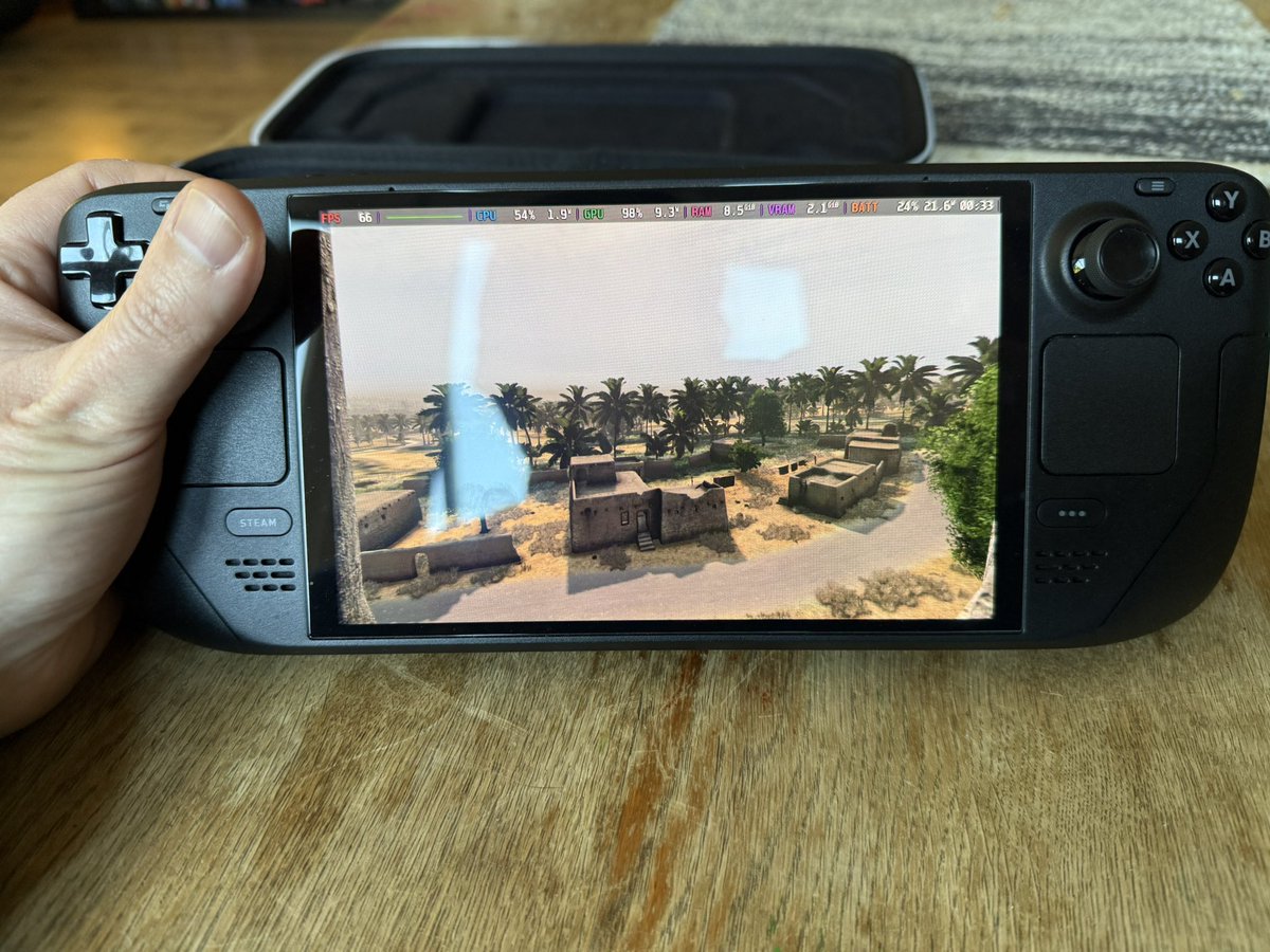 Well DayZ works great on the Deck! (Controls are interesting) And Ramen seems great! Happy Monday folks!