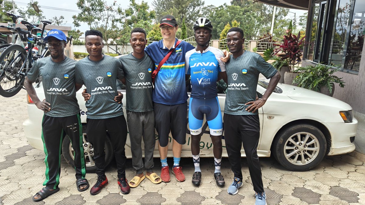 JAVA-INOVOTEC PRO-TEAM (@inovotec) on Twitter photo Thank you everyone in Java-InovoTec:
Riders, Mechanics, Coach, logistics, Financial departments, Sponsors and Behind the scenes Team.
Thank you <a href="/CyclingAfrica/">Africa Rising Cycling</a> for technician.
<a href="/Javabikes_china/">Java bikes</a>
<a href="/PascalTechRw/">Pascal Technology Ltd</a>
<a href="/Pascal_Ndizeye/">NDIZEYE PASCAL</a>
<a href="/VisitKirehe/">Visit Kirehe ๐ท๐ผ</a>
<a href="/NgaramaSectorR/">Ngarama Sector/GATSIBO</a> Thank you everyone in Java-InovoTec:
Riders, Mechanics, Coach, logistics, Financial departments, Sponsors and Behind the scenes Team.
Thank you <a href="/CyclingAfrica/">Africa Rising Cycling</a> for technician.
<a href="/Javabikes_china/">Java bikes</a>
<a href="/PascalTechRw/">Pascal Technology Ltd</a>
<a href="/Pascal_Ndizeye/">NDIZEYE PASCAL</a>
<a href="/VisitKirehe/">Visit Kirehe ๐ท๐ผ</a>
<a href="/NgaramaSectorR/">Ngarama Sector/GATSIBO</a>