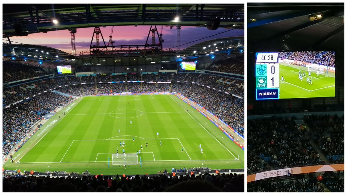 A scoreboard moment that will live long in the memory. Performance to be proud of, fantastic fans in full voice and a great FA Cup trip. #Argyle #pafc