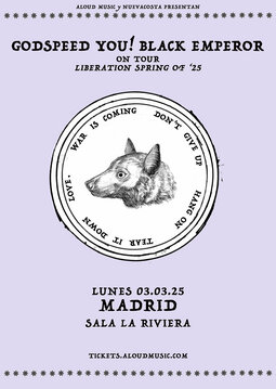Si hay que dejarse los cuartos en un concierto en Madrid este mes (o este 2025), personalmente diría que el de hoy de Godspeed You! Black Emperor es buen candidato (para más inri organizado por <a href="/aloudmusic/">Aloud Music Ltd</a>.bsky.social)