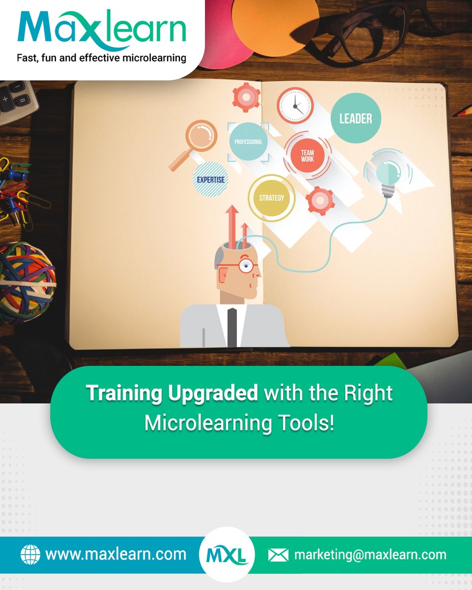 maxlearn_global's tweet image. 🚀 Microlearning is Transforming Corporate Training!
🎯 Boost productivity, retention &amp;amp; engagement with bite-sized learning.
🌐 Learn More: [maxlearn.com/blogs/popular-…]
#Microlearning #ComplianceMicrolearning #Gamification #ROI