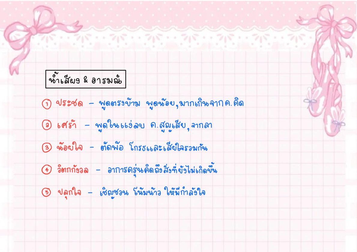 ppookemonn's tweet image. .𖥔 ݁ ˖. สรุปวัตถุประสงค์ผู้เขียนไว้อ่านหน้าห้องสอบจ้า