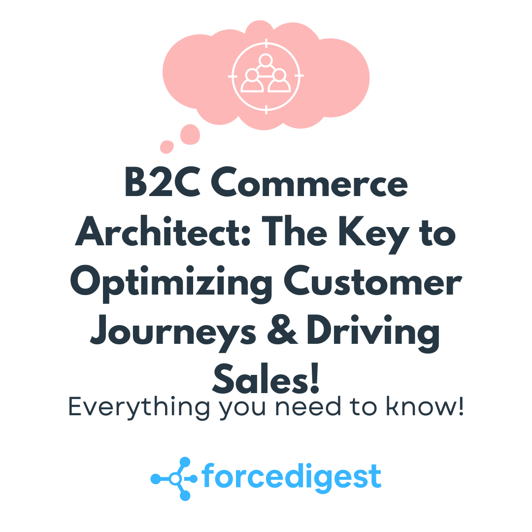 ForceDigest's tweet image. 🌐 B2C Commerce Architect: Optimizing Customer Journeys & Boosting Sales! 🚀
Enhance e-commerce with AI-driven personalization, seamless transactions, and backend efficiency. 🔗 Ready to scale your online store?
#B2CCommerce #EcommerceArchitect #SalesforceCommerce