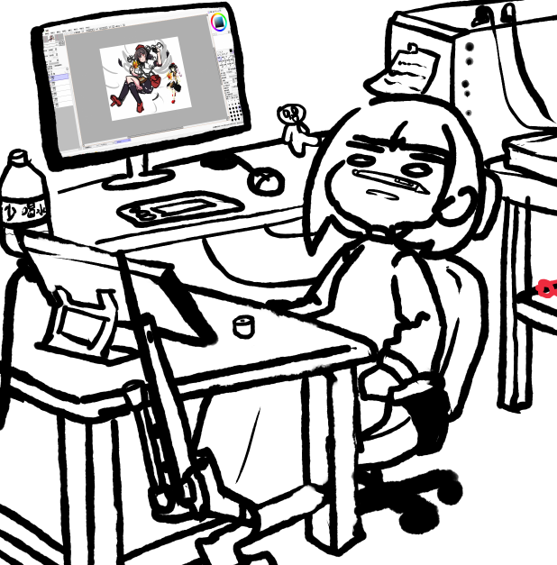 幻想自己是蘿莉的佛系塗鴉師－阿林 (@dagger131134) on Twitter photo 