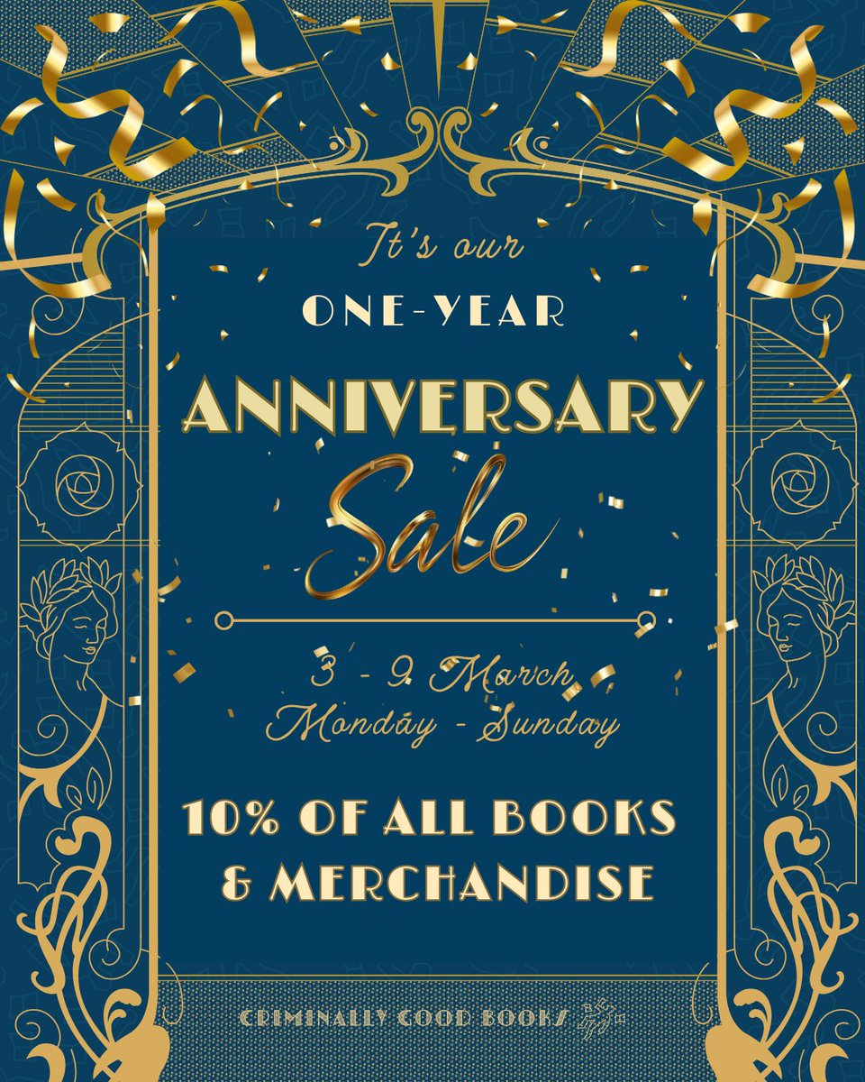 Criminally Good Books York tweet media