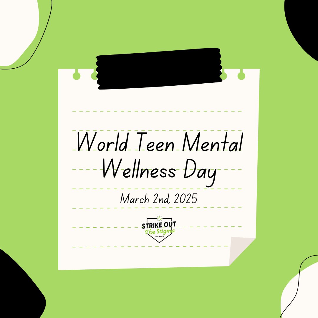 StrikeStigma's tweet image. A poll conducted on behalf of NAMI concluded that most teens are comfortable talking about mental health, but don’t often start the conversation.
Share your experiences. Ask for empathy and compassion. Request help. Reach out and you’ll be caught.💚