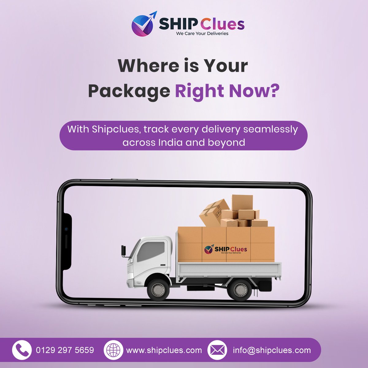 shipclues's tweet photo. Track Your Package Anytime, Anywhere!

With Shipclues, stay updated on your delivery status effortlessly. Seamlessly track every shipment across India.
#BusinessGrowth https://t.co/9xIkgOezl9