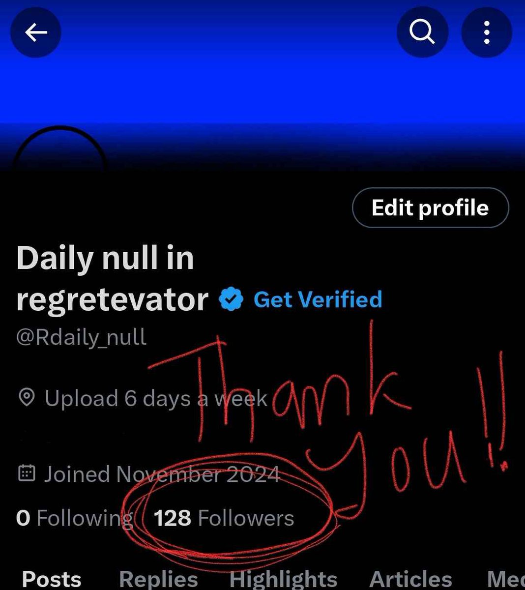 Randomly_null's tweet image. Day 10
#Regretevator