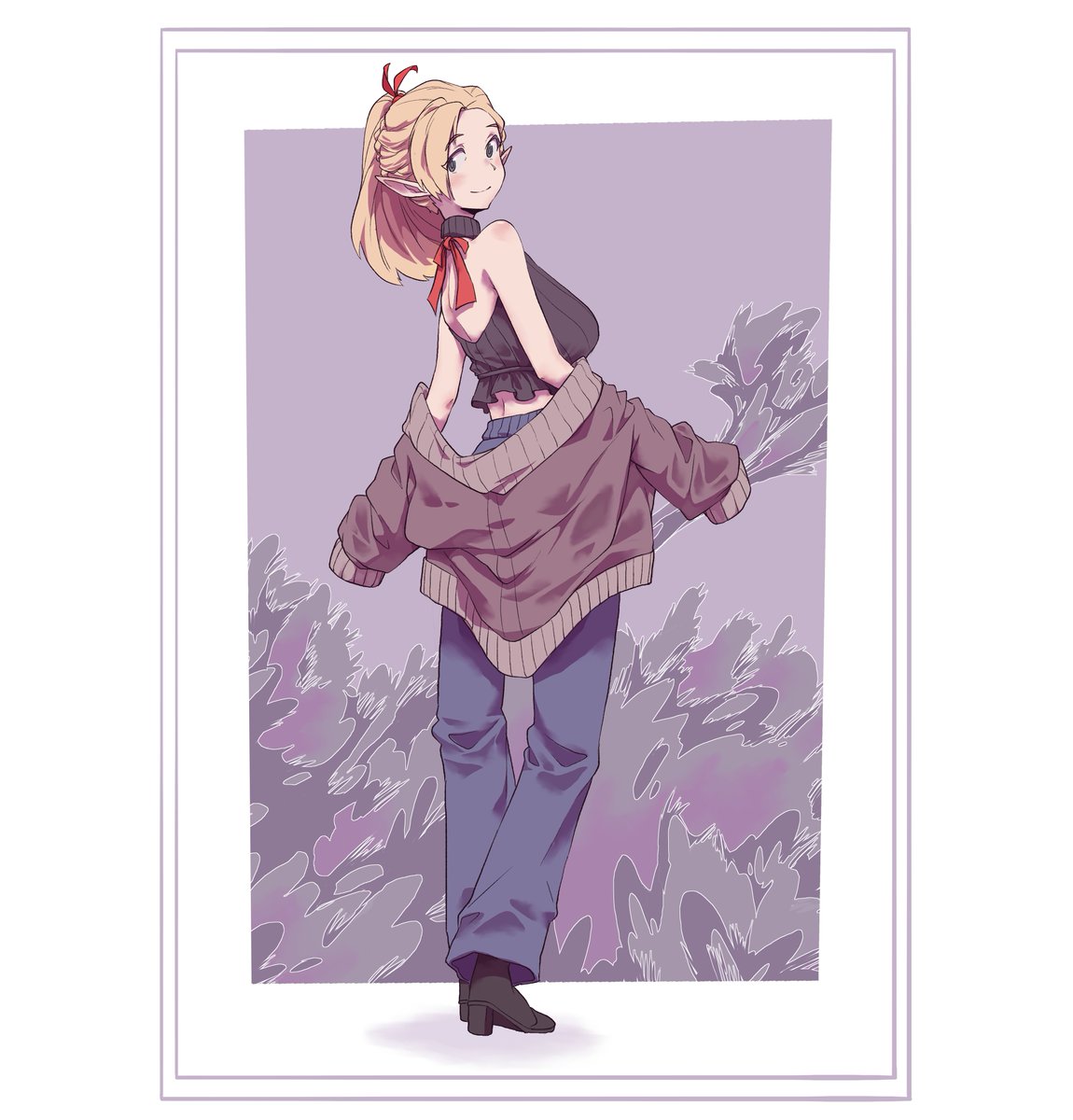 I really like how Marcille changes hairstyles throughout the series! Makes me want to see how she looks in a contemporary setting

#dungeonmeshi #ダンジョン飯