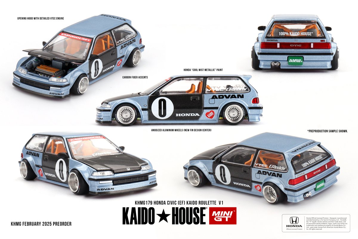 現在受注中のMINI GT x KAIDO HOUSEです🔥 Toyota AE86 スプリンター
