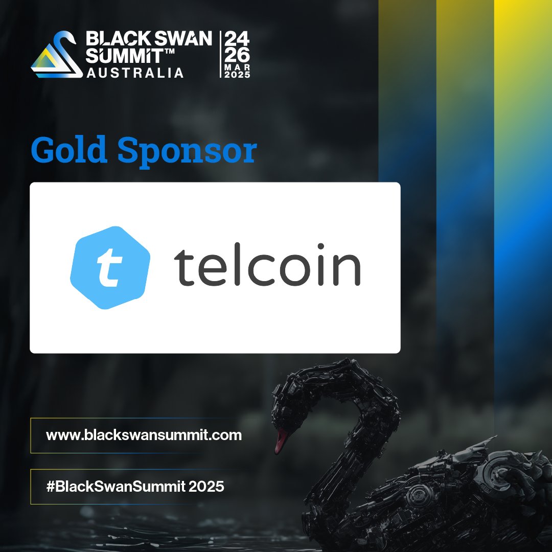 blackswansummit's tweet image. We’re proud to welcome @telcoin as our Gold Sponsor for #BlackSwanSummit2025!

Telcoin is a multinational fintech bridging the worlds of blockchain, telecommunications, and banking. Providing compliant, fast, and affordable financial products to users in 171 countries, Telcoin is…