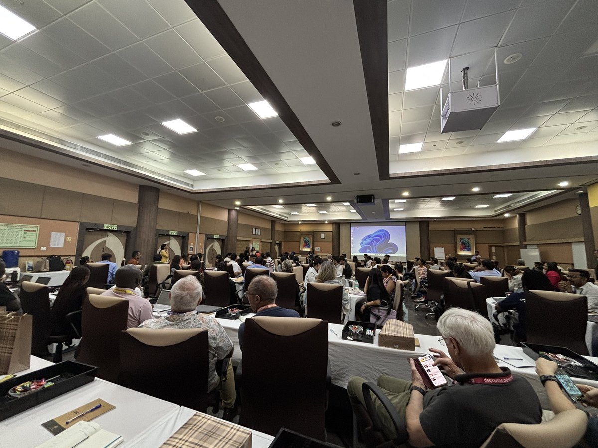 Vivek Tomar #RiseToSurviveCancer (@r2survivecancer) on Twitter photo A fully packed hall with participants and faculty from around the world to kickstart #CReDO2025 of <a href="/CancerGridIndia/">NationalCancerGrid</a>, led by <a href="/docpriyar/">Priya Ranganathan</a> and <a href="/cspramesh/">Pramesh CS</a>! Pivotal work ahead—because #ResearchSavesLives
#CancerResearch #ClinicalResearch #ClinicalTrials A fully packed hall with participants and faculty from around the world to kickstart #CReDO2025 of <a href="/CancerGridIndia/">NationalCancerGrid</a>, led by <a href="/docpriyar/">Priya Ranganathan</a> and <a href="/cspramesh/">Pramesh CS</a>! Pivotal work ahead—because #ResearchSavesLives
#CancerResearch #ClinicalResearch #ClinicalTrials