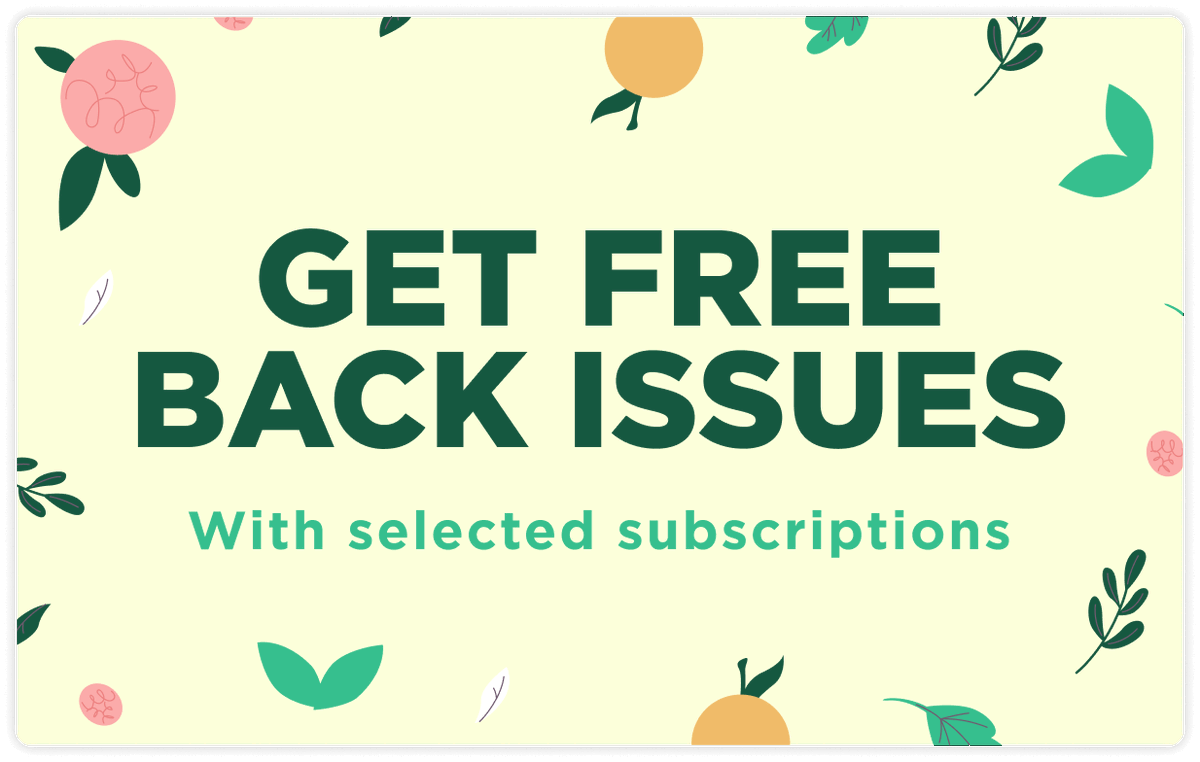 InsideCrochet's tweet image. Step into Spring with this amazing offer🌷

Free back issues with every digital Inside Crochet subscription. 

This offer ends at midnight on the 16th March.

pocketmags.com/inside-crochet… 

#insidecrochet #crochet #yarn #knitting #wool #knit