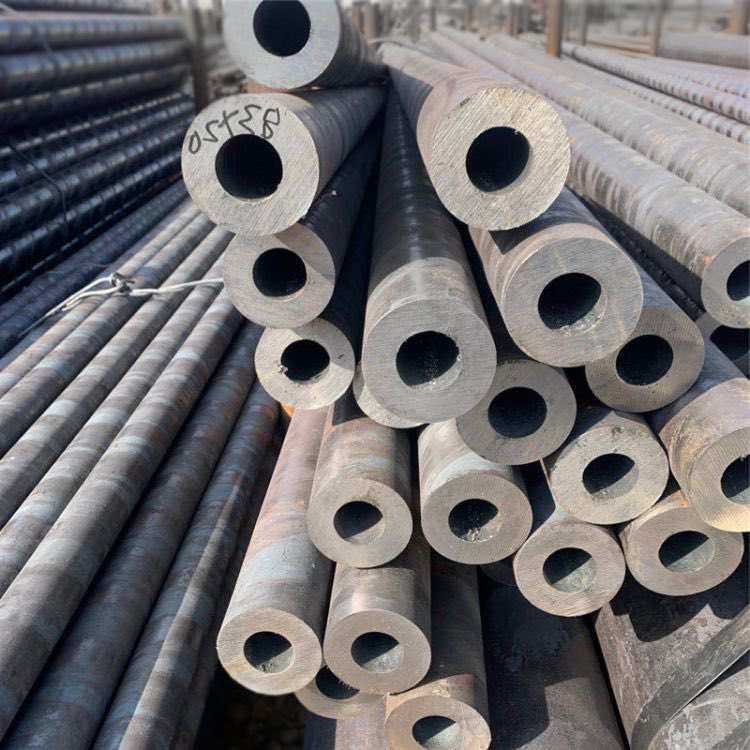 Carbon steel pipe:Play is strength and toughness! #steelplate #manufacture #fyp