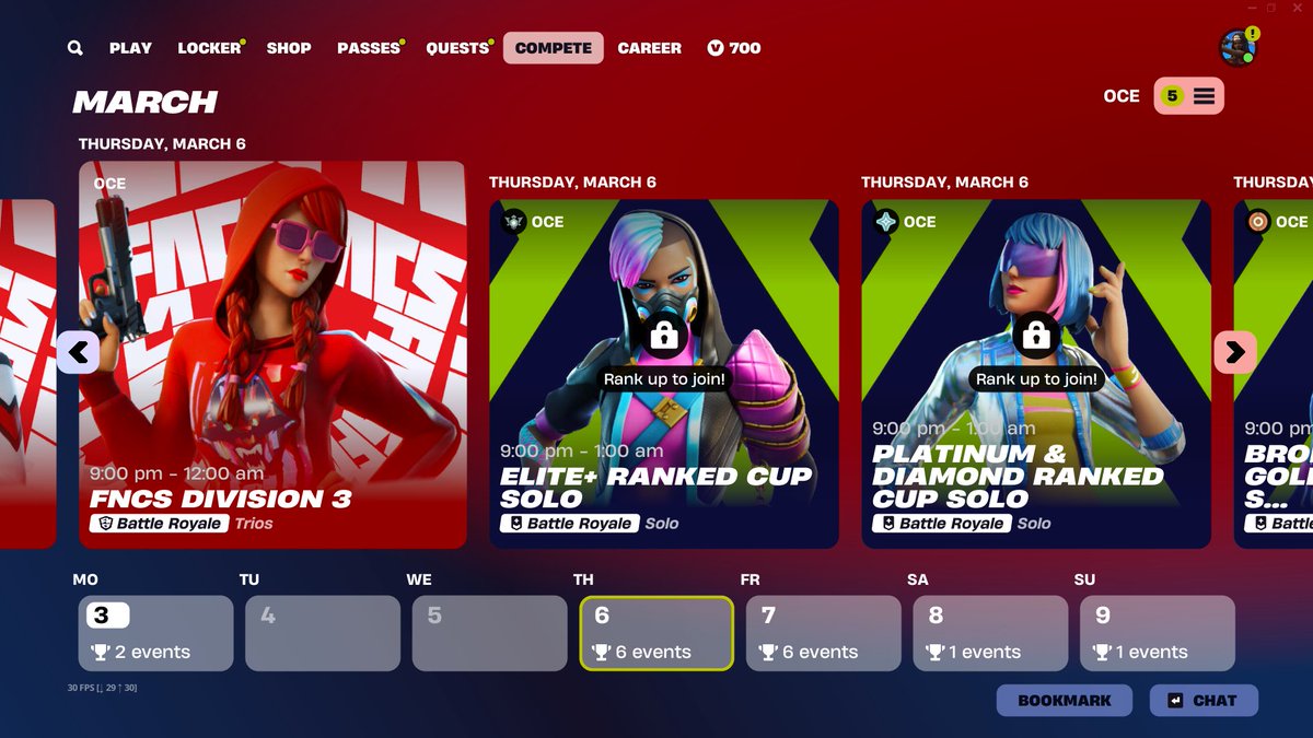 Can I play tourneys??

Haven't played 14 in the last 6 months so..
