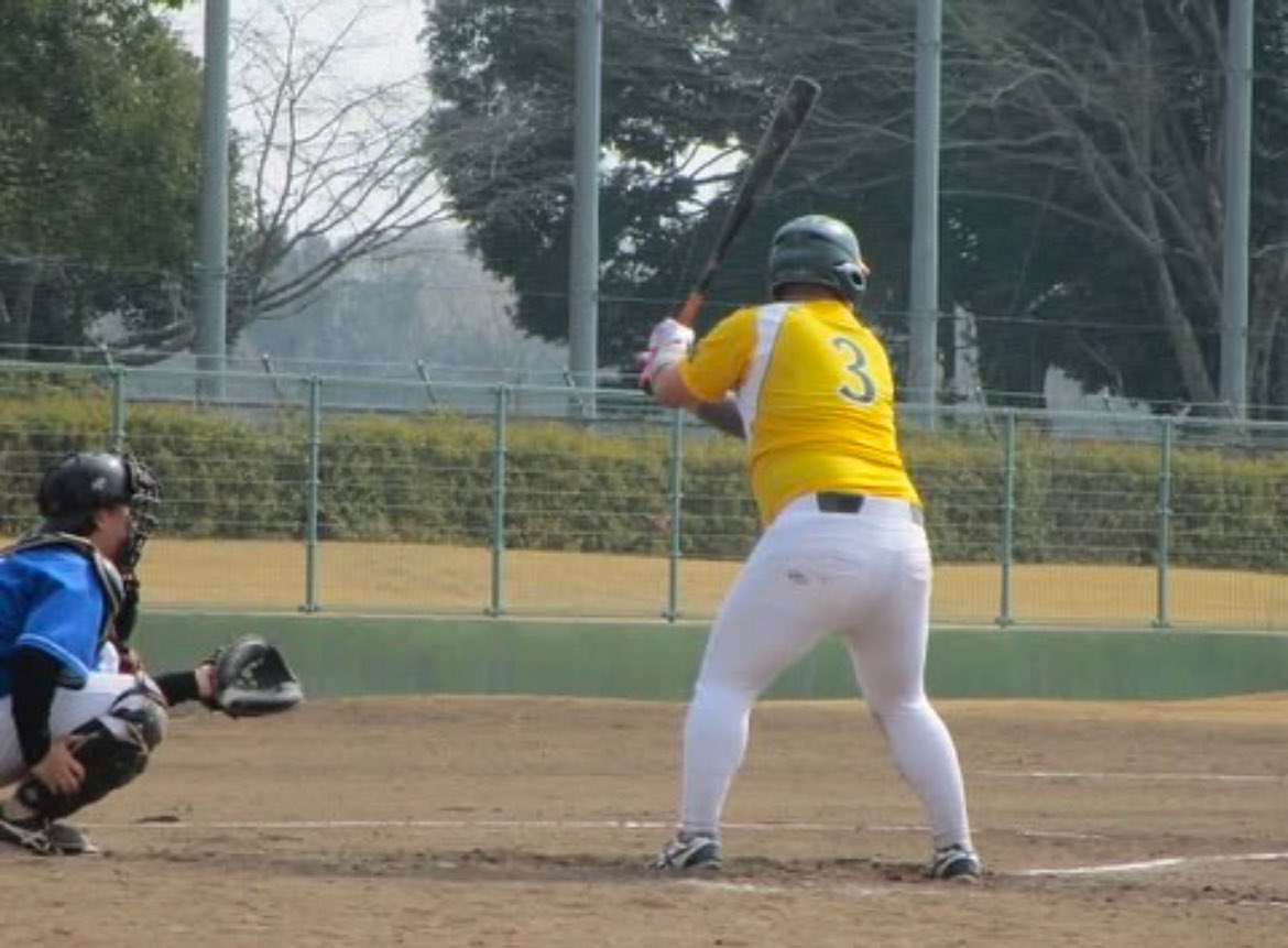 GC_athle1989's tweet photo. 3/2(日)
オープン戦
GCアスレ 3-1 cohrys様
～バッテリー～
真崎(7回1失点)、豊島(2回無失点)-宮内
～本塁打～
渡辺 1

アスレが接戦を制し、オープン戦2連勝！
横田、山崎の連続二塁打や渡辺の本塁打などで得点を重ね、守りではほぼ毎イニングランナーを出すも、1失点に抑える粘りを見せました。 https://t.co/8PGM79J0kc