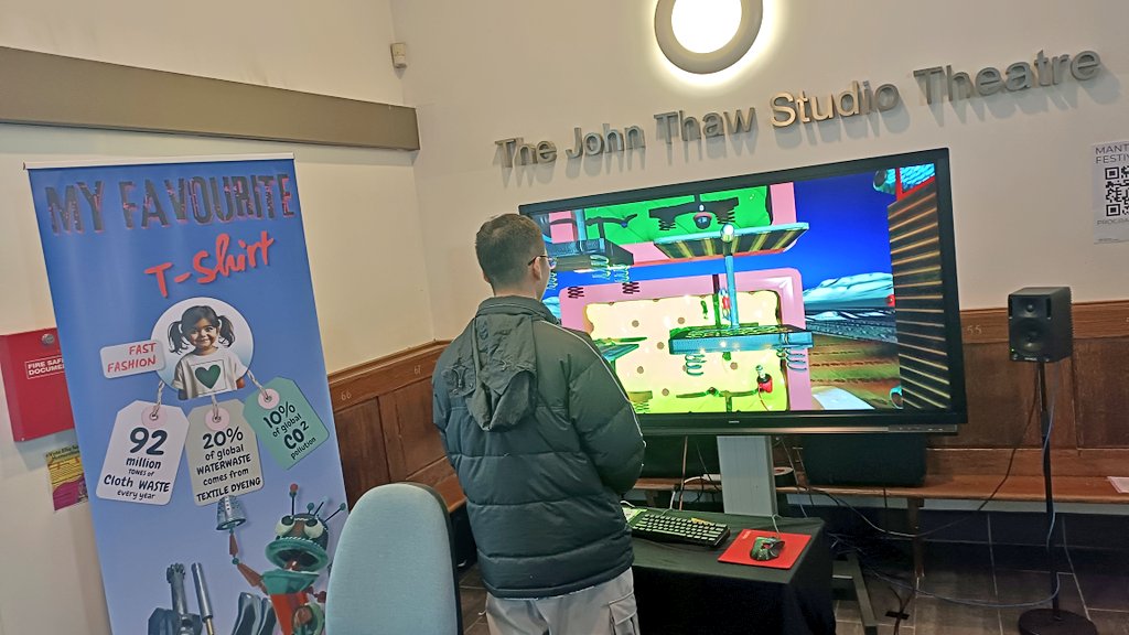 What a magic weekend playtesting #MyFavouriteTshirt at the Mantis Festival! 🎮
Thanks to all our players for your feedback!
#gameart #gamedev #unrealengine #videogames #MondayVibes