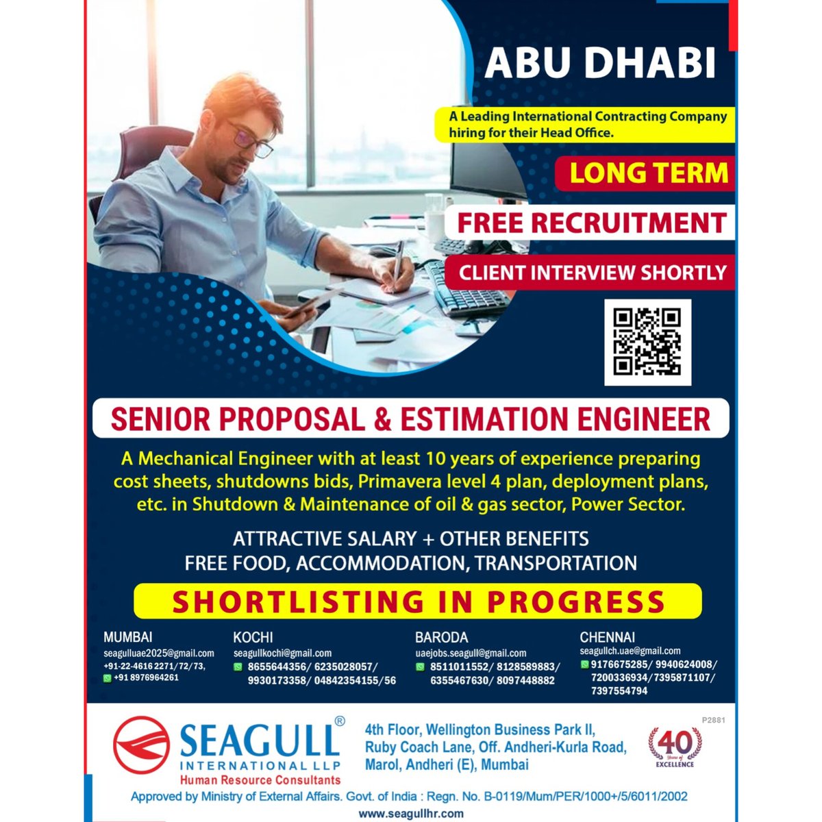 hrd1_seagull's tweet image. 🇦🇪Abu Dhabi Jobs 
💻Client Interview Shortly
📍Location - Mumbai , Kochi , Baroda &amp;amp; Chennai
.

.

.
#abudhabijobs #seniorproposal #estimationengineer #contractingcompany